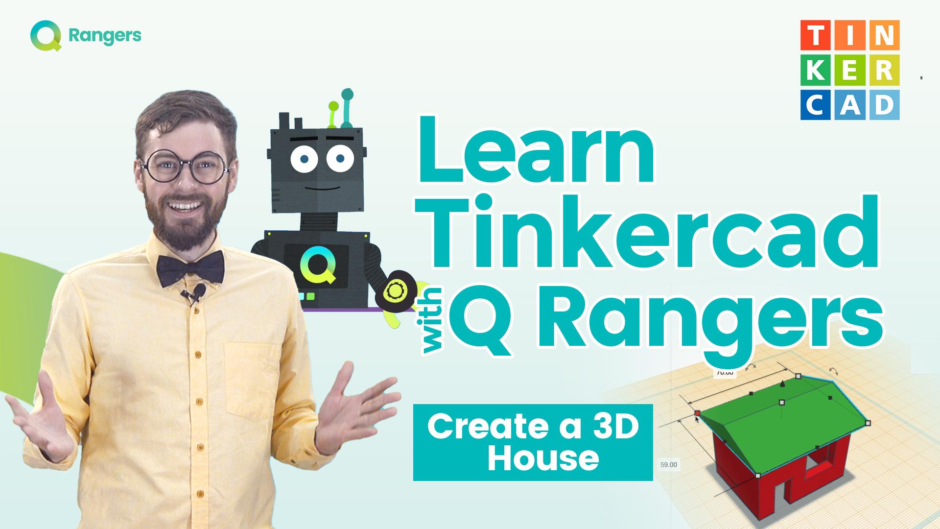 Designing a 3D House in Tinkercad