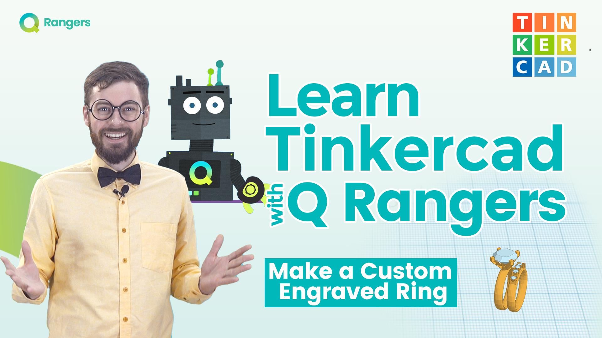Designing a Custom Engraved Ring in Tinkercad